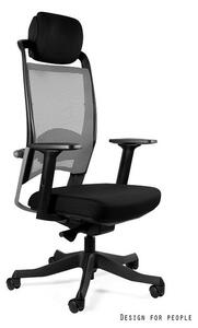 UNIQUE FULKRUM ergonomikus irodai szék, szürke, OUTLET