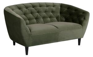 Ria zöld bársony kanapé, 150 cm - Actona
