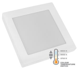 Commel LED panel négyzet 18W 2700/4000/6500K 227mm