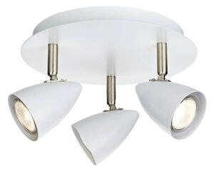 Markslöjd - Ciro 3 Mennyezeti Lámpa White/SteelMarkslöjd - Lampemesteren