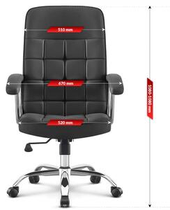 Forgó irodai szék HC-1020 BLACK