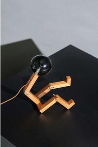 Piffany Copenhagen - Mr. Wattson Mini Asztali Lámpa USB Ash/Fashion Black - Lampemesteren