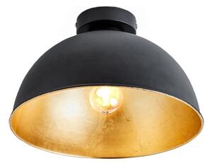 B.K. Licht B.K. Licht 1322 - Mennyezeti lámpa 1xE27/60W/230V fekete/arany P6278