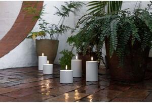 Uyuni - Oszlopos Gyertya LED Kültéri White 7,8 x 12,7 cm Lighting - Lampemesteren