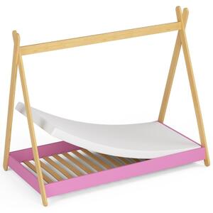 Gyerekágy sátor alakú 160x85 rózsaszín