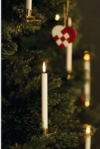 Uyuni - Taper Mini LED Nordic White 4 pcs w/clips 1,3 x 13 cm Lighting - Lampemesteren