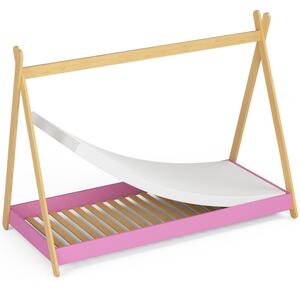 Gyerekágy sátor alakú 190x85 rózsaszín