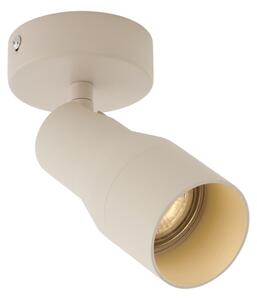 Modern mennyezeti spotlámpa bézs GU10 50 mm kerek - Stanley