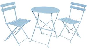 ORION Garnitúra szett, asztal + 2 szék | Kék