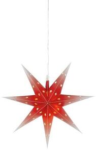 Markslöjd NICOLAS 2D Star 45cm Red/White tips IP44 DIOD/LED 12 PLASTIC 4.5V