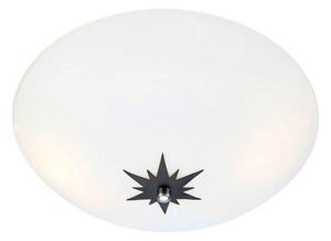 Markslöjd ROSE Plafond 35cm White/Black - MS-108207