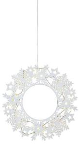 Markslöjd PRINCE Pendant Decoration Ring 35cm White LED 6 plastik 4,5V