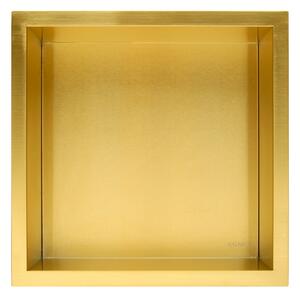 Balneo Wall-Box One Gold süllyesztett polc 30 cm OB-BR1