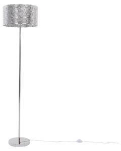 Ezüstszínű fém állólámpa 150 cm NUON