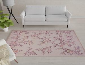 Világos rózsaszín mosható szőnyeg 150x80 cm - Vitaus
