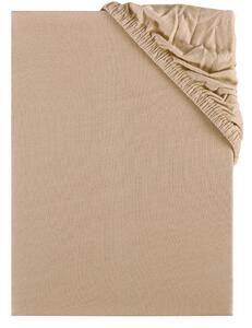 EMI Jersey capuccino gumis lepedő: Kiságy 60 x 120 cm