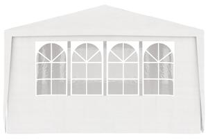 VidaXL fehér rendezvénysátor oldalfalakkal 4 x 6 m 90 g/m²