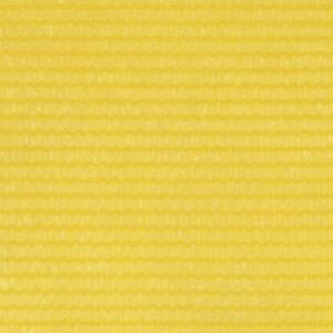 VidaXL sárga HDPE erkélytakaró 75 x 600 cm
