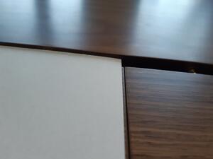Étkezőasztal bővithető Nicki 180/219,5 cm dió - II.osztály