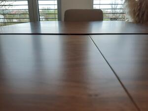 Étkezőasztal bővithető Nicki 180/219,5 cm dió - II.osztály