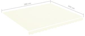 VidaXL krémszínű csere napellenző ponyva 4 x 3,5 m