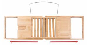 Formbu állítható bambusz fürdőkád tálca - iDesign