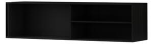 RATINA TV asztal, 150x40x40, artisan tölgy/fekete matt
