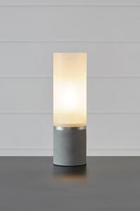 Fehér-szürke beton asztali lámpa (magasság 40 cm) Molo – Markslöjd