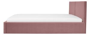IZABELLA kárpitozott ágy 90x200 - rózsaszín