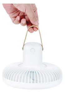 Krémszínű asztali lámpa ventilátorral, távirányítóval (magasság 26 cm) Beyond – Gingko
