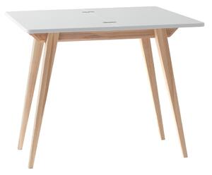 Konzolasztal fehér asztallappal 45x90 cm Envelope - Ragaba