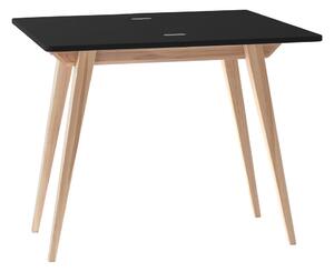 Konzolasztal fekete asztallappal 45x90 cm Envelope - Ragaba