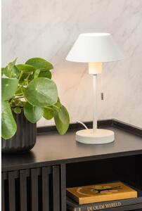 Fehér asztali lámpa fém búrával (magasság 36 cm) Office Retro – Leitmotiv