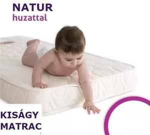 Sleepy-Kids 7cm magas hypoallergén kiságy matrac Natur huzattal