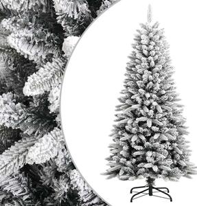 PVC és polietilén műkarácsonyfa pelyhes hóval 120 cm (345188)