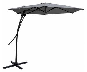 Linder Exclusiv Kerti napernyő MC2006 350 cm Sötétszürke