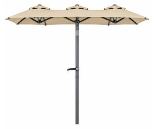 Linder Exclusiv Kerti napernyő 300x150x220 cm Bézs