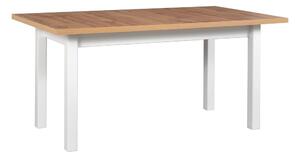 Étkezőasztal Mitchell 2 XL (Wotan tölgy + Fehér) (6-8 fő részére). 1040815