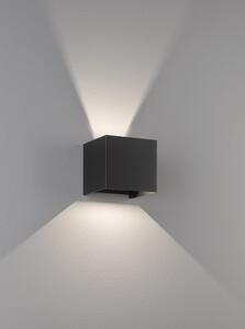 Fekete LED fali lámpa – Fischer & Honsel