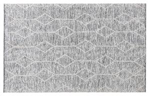 Szürke és bézs pamutszőnyeg 140 x 200 cm EDREMIT