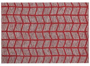 Piros pamutszőnyeg 160 x 230 cm SIVAS