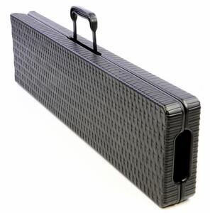 GARTHEN Kempingpad 180 cm fekete