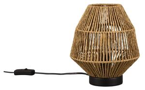 Barna asztali lámpa (magasság 20 cm) Miki – Trio