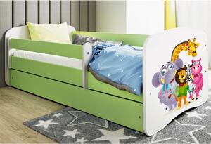 Kocot Kids Babydreams Ifjúsági ágy ágyneműtartóval - Állatok - Többféle méretben és színben