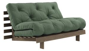 Zöld kinyitható kanapé 140 cm Roots – Karup Design