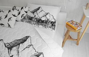 Pamut-szatén steppelt takaró és párnahuzat szett 140x200 cm – Butter Kings