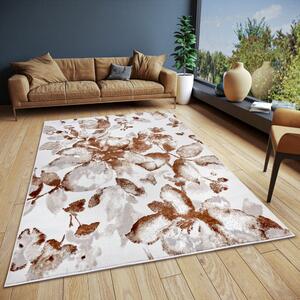 Barna szőnyeg 120x170 cm Shine Floral – Hanse Home