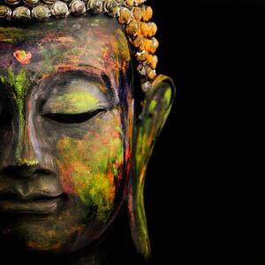 Fotográfia Colorful Buddha, kdfotografie