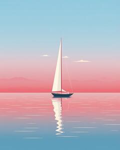 Illusztráció Sailing In Peace, Emiliano Deificus