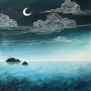 Illusztráció Night sea, Ania Witwitzka